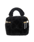 Vanity, &pound;1,900, Handbags, Black, Wool, Back view